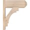 Ekena Millwork Merced Smooth Craftsman Outlooker, Douglas Fir, 7 1/2"W x 18"D x 22"H OUT08X18X22MRC04SDF - alternate 4
